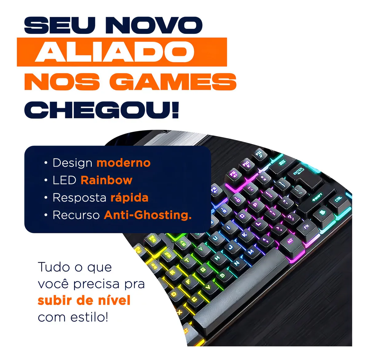 Teclado mecânico RGB - 2